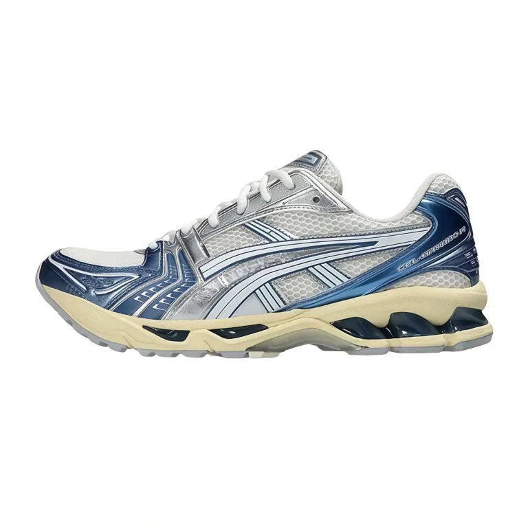 kayano14کفش دویدن ضربه‌گیر زنانه و مردانه ساق کوتاه کفش ورزشی راحتی K14رویه مشکی تنفس‌پذیر و مقاوم در برابر سایش