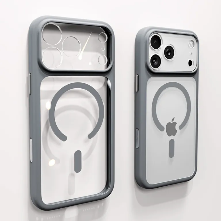 قاب گوشی اپل iPhone18ProMax شفاف مگنتی با محافظت کامل لنز 17 ضد ضربه مخصوص صادرات