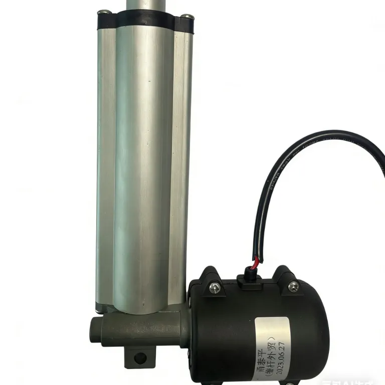 12V میله تلسکوپی برقی موتور بازکننده درب هود آشپزخانه عملگر خطی موتور فشار DC کم‌ولتاژ کم‌صدا