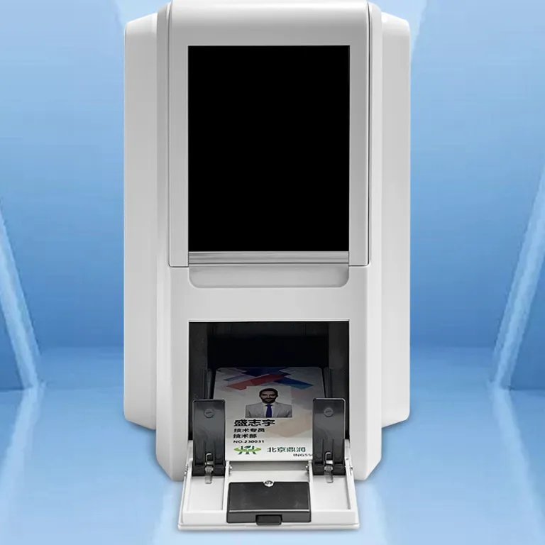 چاپگر کارت رنگی دو رو S350 برای کارت عضویت، کارت سلامت، کارت دانشجویی و کارت پرسنلی PVC