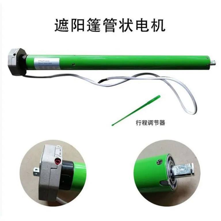 موتور تیوبلار کرکره 220V با ریموت و کنترل دستی، موتور تیوبلار برقی بالابر برای درب پارکینگ، مغازه و کرکره