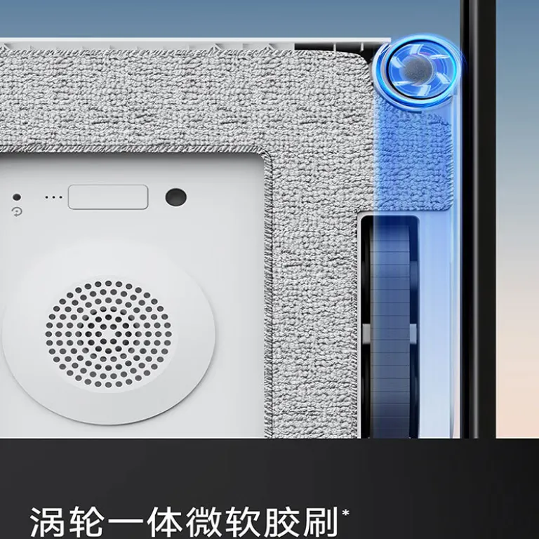 ربات پنجره‌شوی ECOVACS W2S نسخه ایستگاه همه‌کاره، شستشوی خودکار شیشه با آب‌پاشی و پاک‌کردن مرطوب برای منزل
