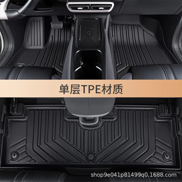 کفپوش TPE مخصوص تمام مدل‌های بنز، ضدآب، بدون نیاز به باز کردن صندلی