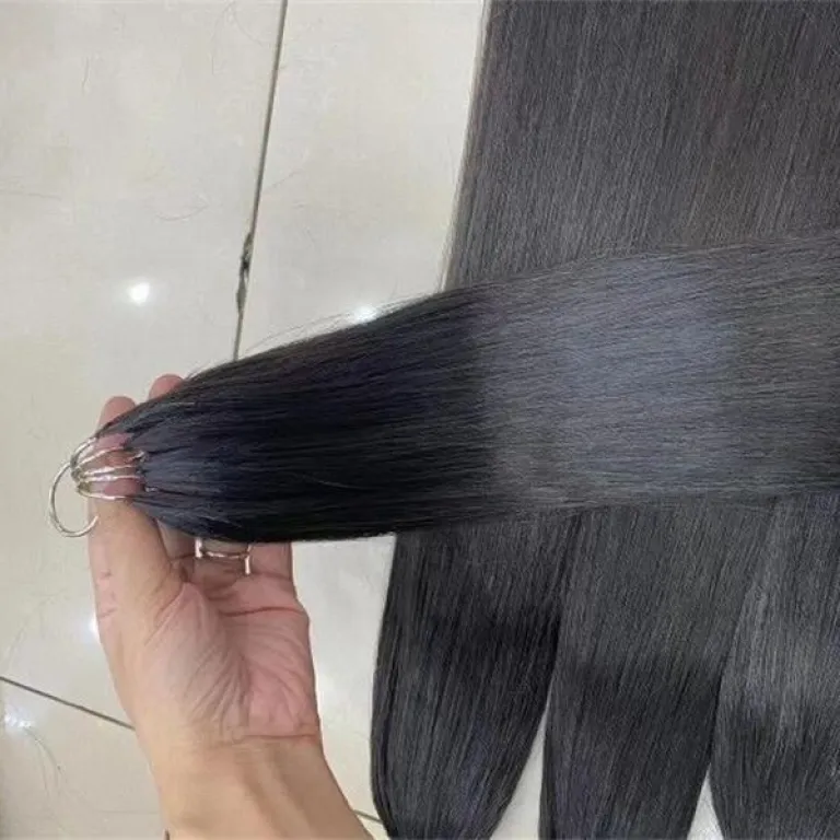 اکستنشن موی طبیعی پری بدون گره نسل سوم اتصال بدون رد توسط خودتان دسته موی طبیعی زنانه بلند حجمدهنده عمده