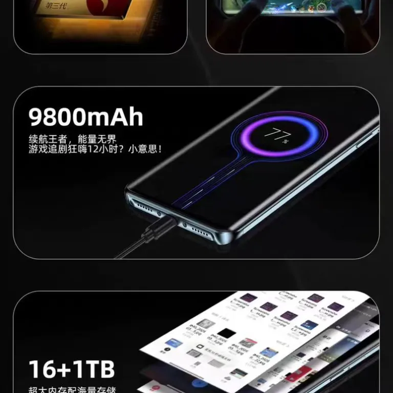 گوشی هوشمند اورجینال HUIWEI با پردازنده اسنپدراگون 8885G، دو سیم‌کارت، نو X200Pro
