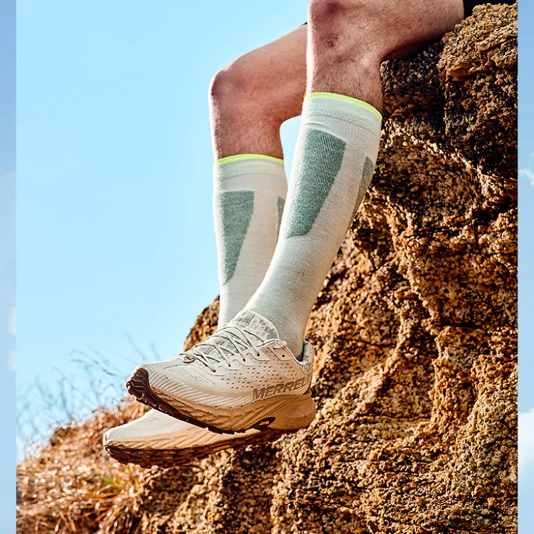 کفش دویدن حرفه‌ای خارج از جاده MERRELL AP5 زنانه و مردانه، ضدلغزش، مقاوم در برابر سایش، چسبنده، ضربه‌گیر، سبک، کفش ورزشی فضای باز با تهویه هوا