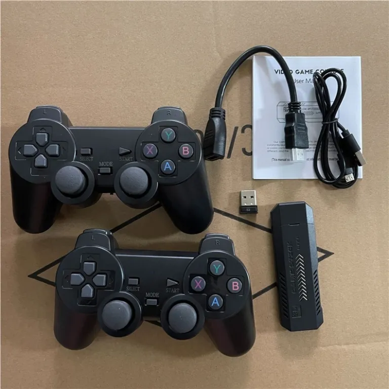 کنسول بازی X2 PLUS 2.4G بی‌سیم رترو HDMI خانگی PSP تلویزیونی 3D کیفیت بالا GD10