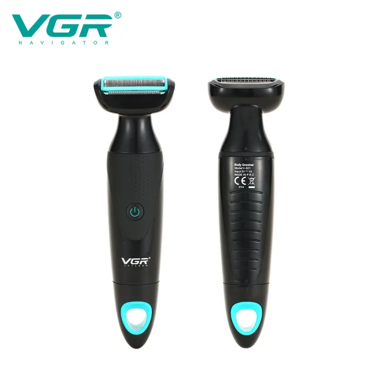 VGR601تیغ اصلاح صورت مردانه ضد خراشIPX4موزن بینی قابل شستشو دوکاره ریشتراش