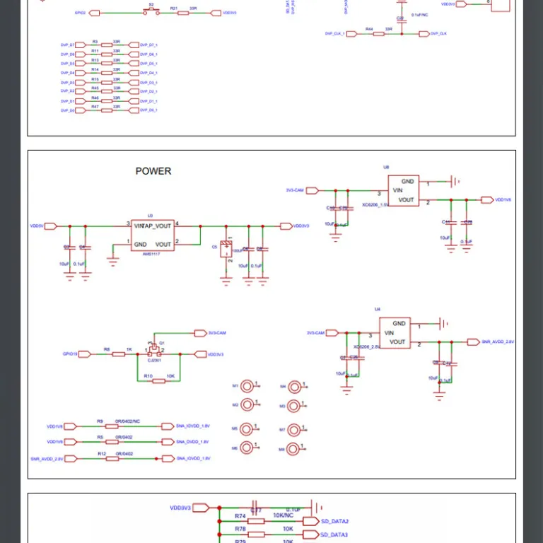 برد توسعه ESP32-CAM ماژول وای‌فای و بلوتوث ESP32 مبدل پورت سریال مناسب برای دوربین OV2640/5640