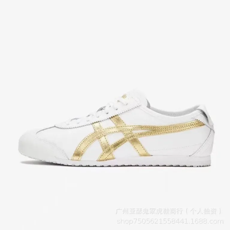 کفش راحتی اسپرت کلاسیک Onitsuka Tiger MEXICO66 مناسب پیادهروی و استفاده روزمره، شیک و همهپسند مدل آگانو