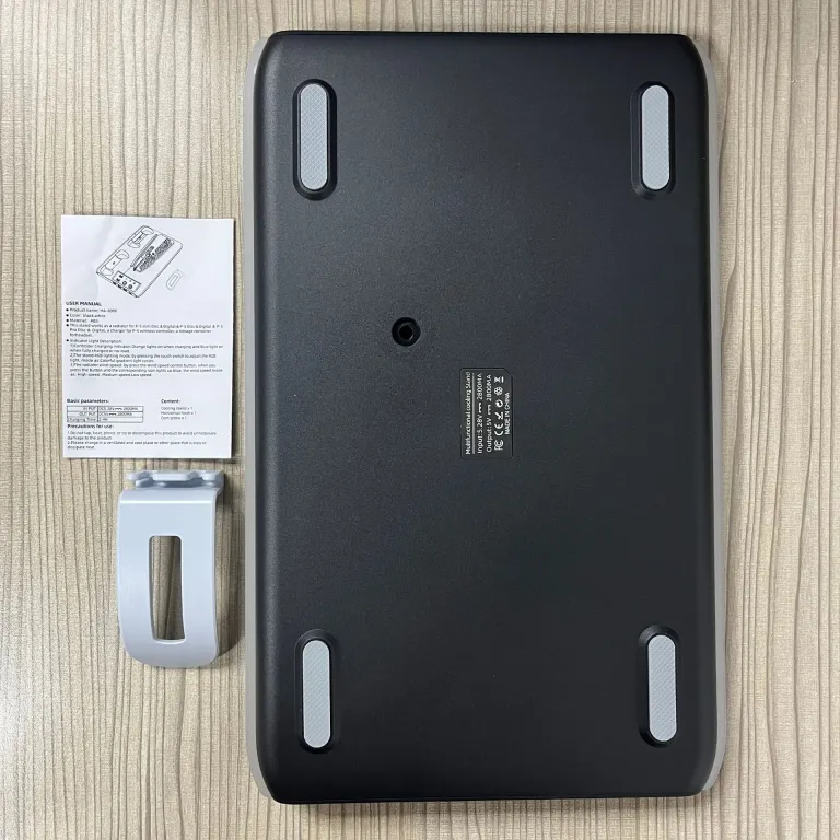 PS5/slim/Pro پایه خنک‌کننده چندمنظوره کنسول بازی با نور RGB PS5 شارژر دسته و آویز هدفون