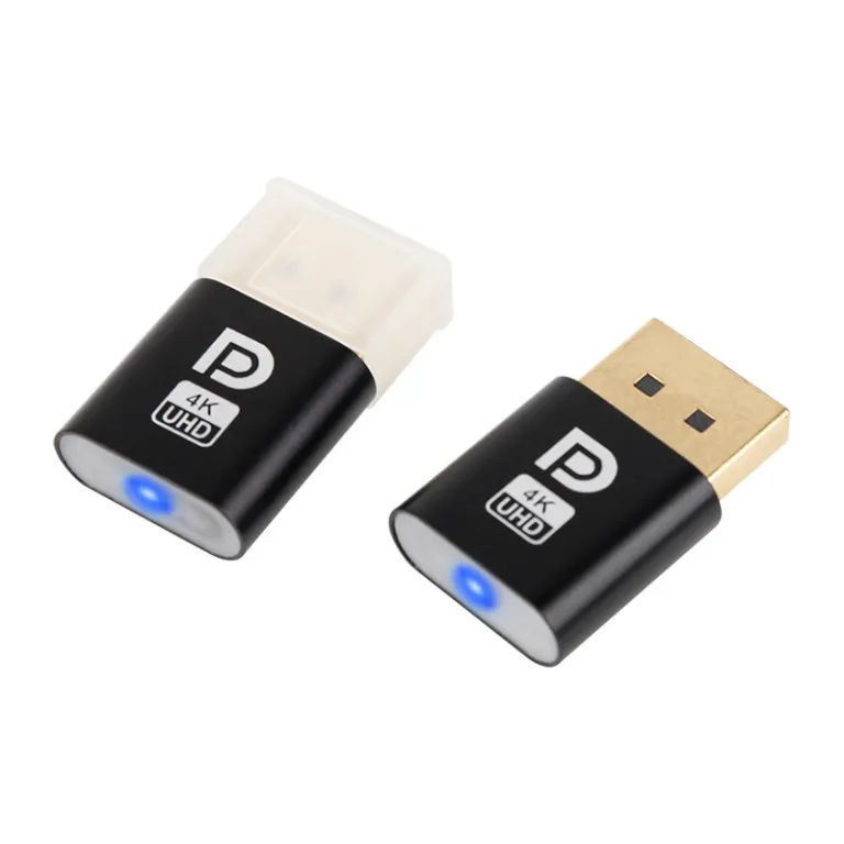 دستگاه مجازی HDMI قفل EDID شبیه‌ساز نمایشگر کارت گرافیک DP فریب‌دهنده پرفروش بین‌المللی برای استودیو و اتصال از راه دور