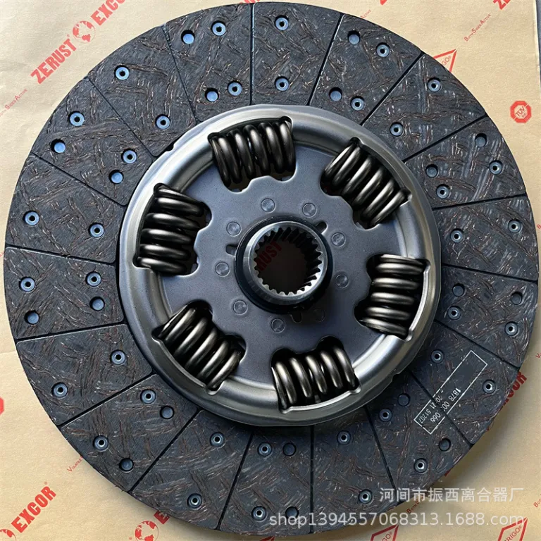 انواع قطعات کلاچ موجود در انبار کارخانه، صفحه کلاچ کامیون اسکانیا 829053 صفحه اصطکاکی