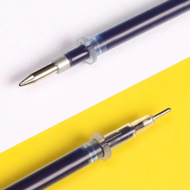 خودکار ساچمه‌ای عمده کارخانه، نوک سوزنی کامل، سر گلوله‌ای 0.5mm، مغزی خودکار جایگزین، لوازم‌تحریر دانش‌آموزی