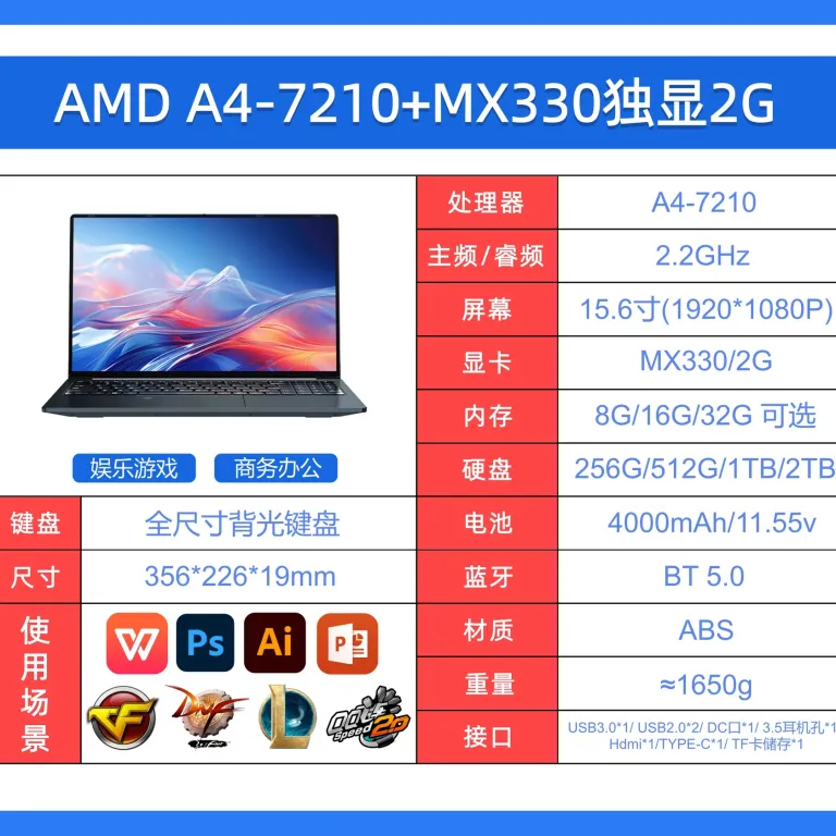 لپ‌تاپ 16 اینچی Core i7/i9 برای طراحی و رندرینگ با عملکرد بالا، RTX4060 گرافیک مجزا، لپ‌تاپ 8G عمده