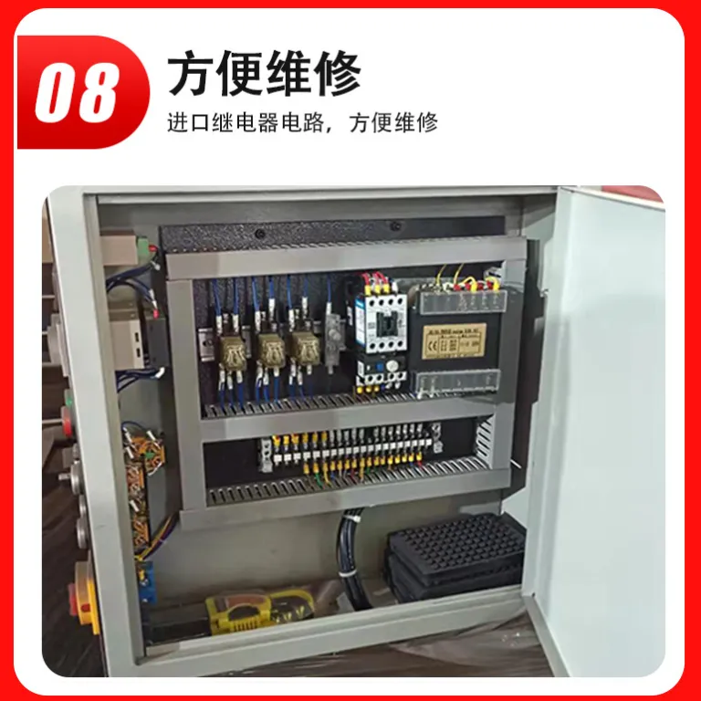 دستگاه برش چهارستونه دقیق کارخانهای برای چرم و پارچه، دستگاه برش فوم EVA و پلاستیک بستهبندی، پرس پانچ وکیوم فرمینگ