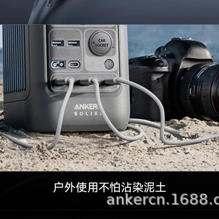کابل شارژ فندکی Anker مناسب آیفون و گوشی‌های اندروید و هواوی A-C A8052