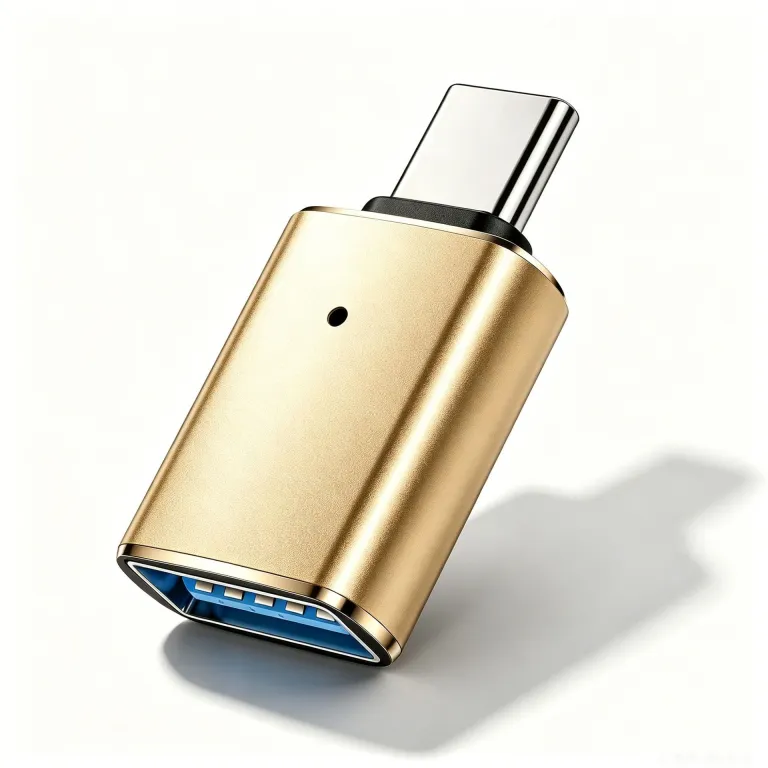مبدل تایپ سی OTG برای گوشی، فلش مموری و کارت خوان با نشانگر LED usb3.05g