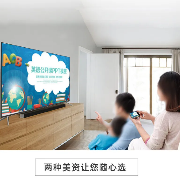 تلویزیون OLED بدون قاب تمامصفحه 55 اینچ 65 اینچ 75 اینچ 100 اینچ تلویزیون هوشمند LCD