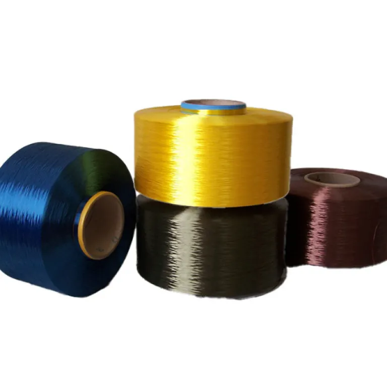 نخ پلی‌استر FDY موجود در انبار، فروش مستقیم کارخانه 300D 1000D 1200D 1500D