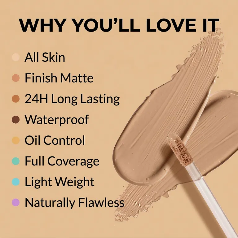 کانسیلر مایع آماده ارسال برون‌مرزی بدون لوگو رنگ LOGO12 Concealer عمده ضدآب، کرم پوشاننده روشن‌کننده پوست