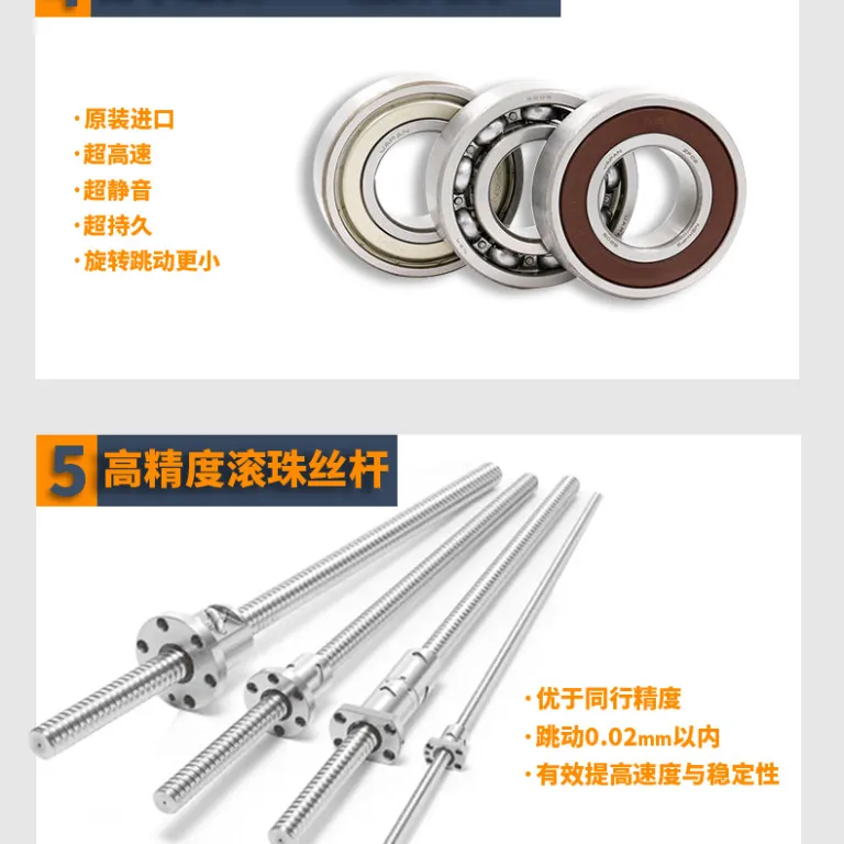 دستگاه حکاکی CNC رومیزی تمام‌اتوماتیک فلزات کوچک 4040 قالب چهار و پنج محوره با دقت بالا و توان بالا