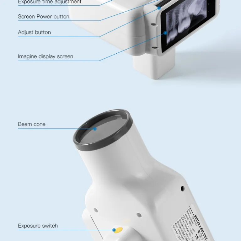 DigitalX-Ray دستگاه رادیوگرافی دندان قابل حمل با سنسور تصویربرداری دیجیتال دهان و دندان