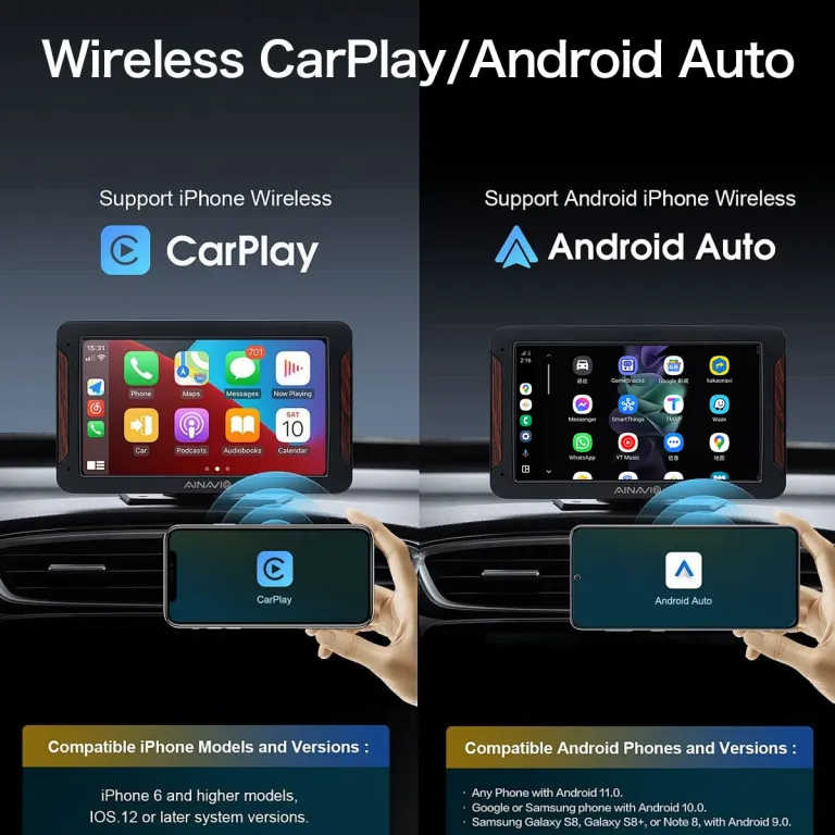 جعبه CarPlay مخصوص کراس‌بردر، تبدیل باسیم به بی‌سیم، جعبه اتصال اندروید خودرو، جعبه ویدیویی با بدنه آلیاژی