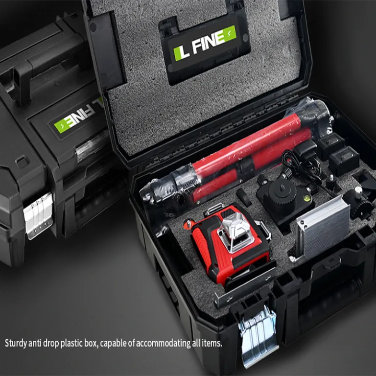 تراز لیزری LFINE 16 خط 4D3D12 خط با پایه laserlevel