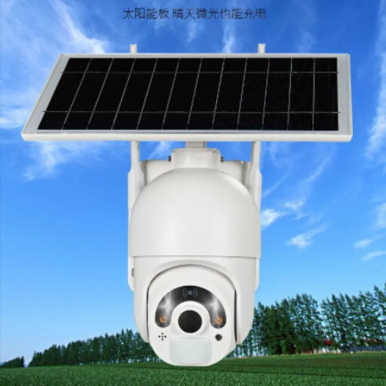 دوربین مداربسته PTZ بیرونی 4G دوربین خانگی چرخش 360 درجه دید در شب کیفیت بالا