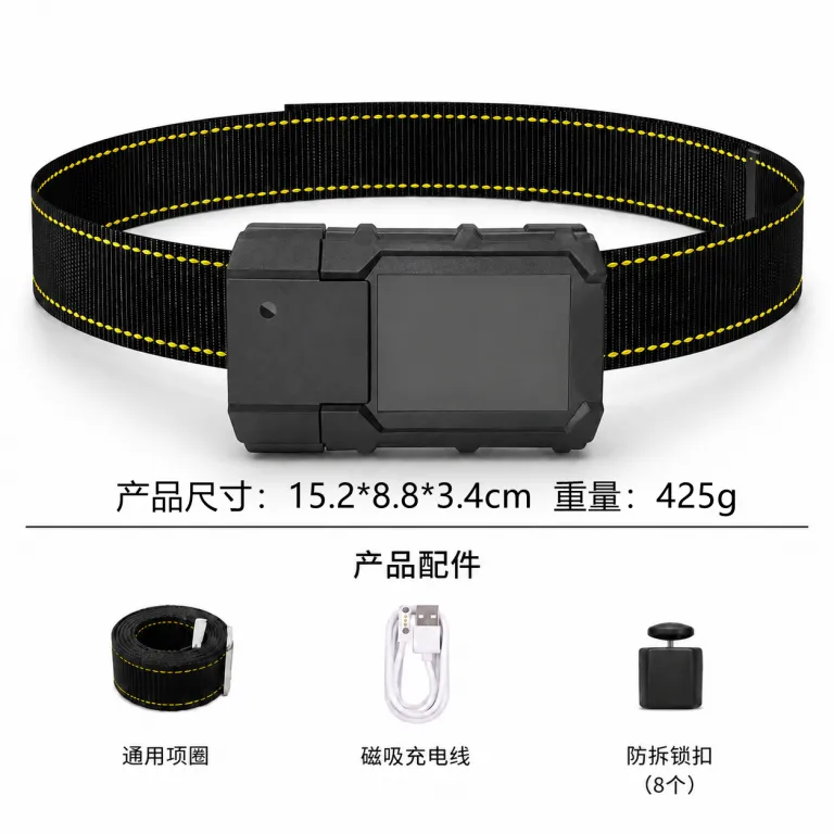 5G ردیاب خورشیدی گاو و گوسفند، ردیاب GPS گاو و گوسفند، ضدآب و ضدسرقت، ماهواره بیدو