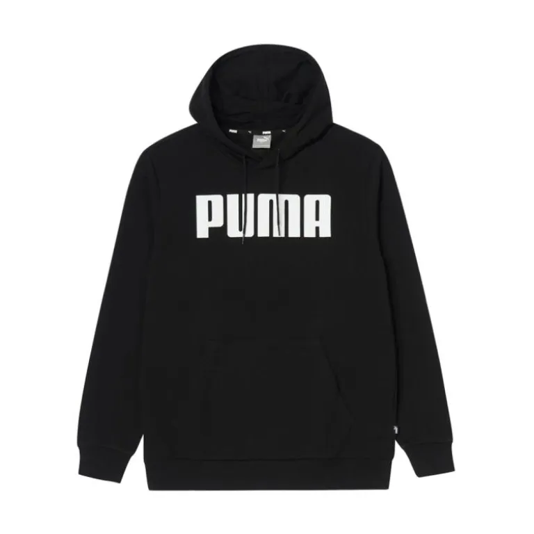 هودی کلاه‌دار یونیسکس PUMA با لوگوی بزرگ، مناسب زوج‌ها