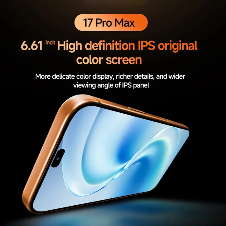 گوشی هوشمند 17ProMax اورجینال پلمپ نشده 5g دو سیم‌کارت عمده از کارخانه بازار شنژن