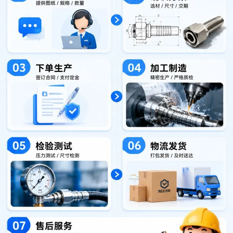 اتصال شلنگ هیدرولیک فشار قوی با اتصال پرسی مخروطی متریک سبک Eaton Yonghua 20411 با زاویه 24 درجه
