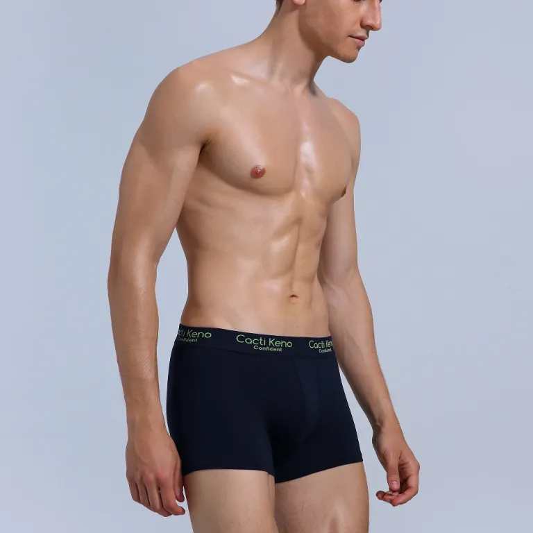 شورت مردانه نخی تنفس‌پذیر فاق متوسط مدل باکسر سایز بزرگ شلوارک چهارخانه جدید بسته‌بندی جعبه‌ای عمده کارخانه