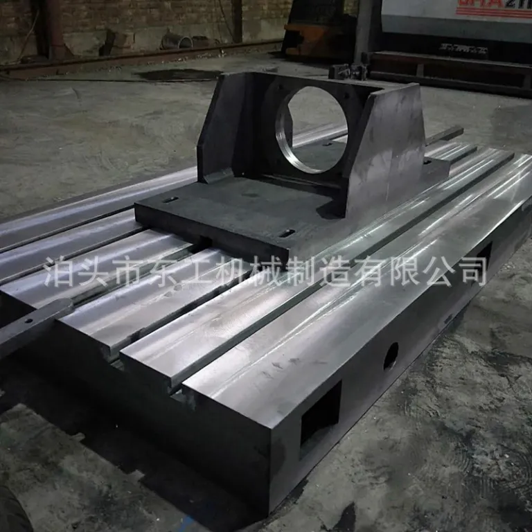 ساخت سفارشی کارخانه، میز کار CNC با ارتفاع و عرض افزایش‌یافته، میز کمکی، میز کار بلند برای مرکز ماشینکاری
