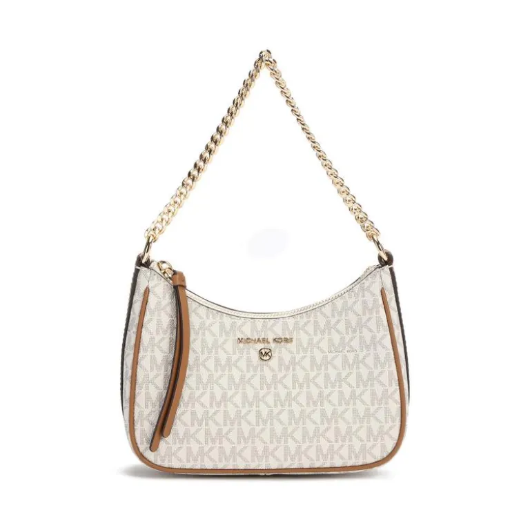 کیف دوشی مایکل کورس Jet Set Charm طرح دار کلاسیک سایز کوچک