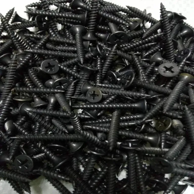 پیچ خودکار مقاوم خشک‌کن مشکی سر خزینه چوب و گچ‌برگ با ارسال رایگان 3.5