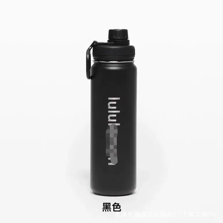 بطری آب ورزشی BacktoLife مشابه lululemon 710ml قمقمه سفری و یوگا
