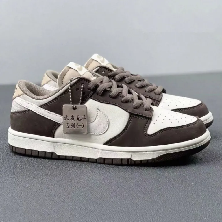 کفش اسکیت‌بورد ساق‌کوتاه سری دایو کاتسوهیرو Dunk Low اورجینال پوتیان، کفش ورزشی مردانه و زنانه، طرح جفت