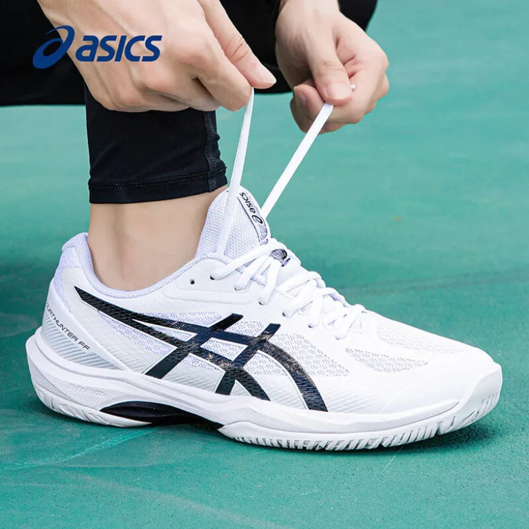 کفش تنیس و بدمینتون مردانه ASICS COURT HUNTER FF با رویه مش تنفس‌پذیر