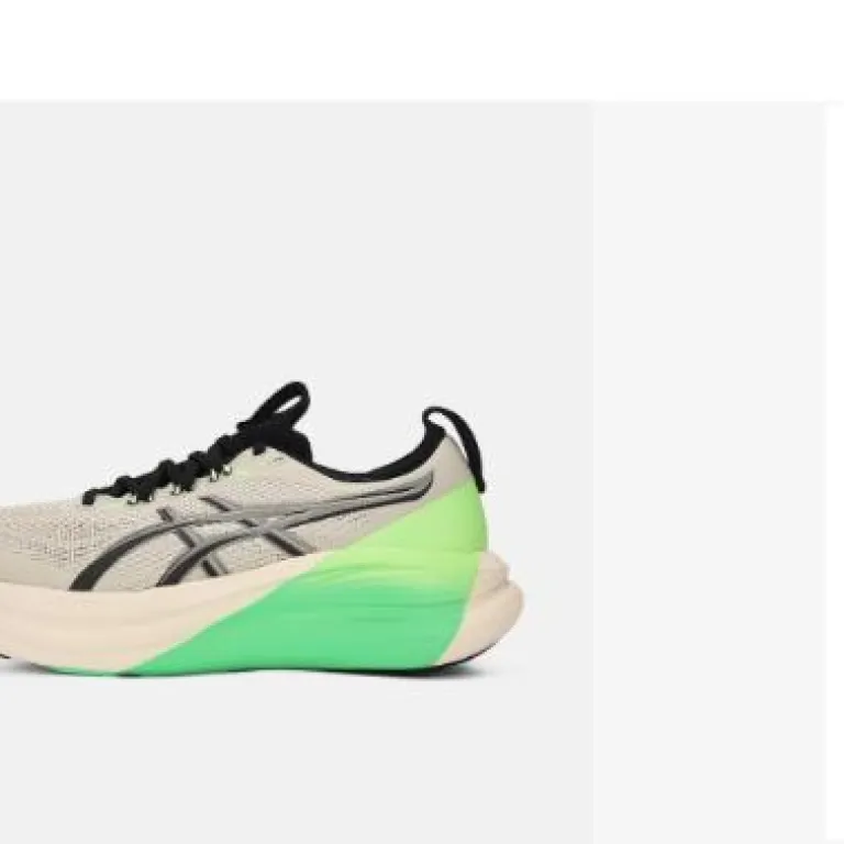 کفش دویدن مردانه ASICS GEL-NIMBUS 28 سبک و تنفس‌پذیر با ساق کوتاه