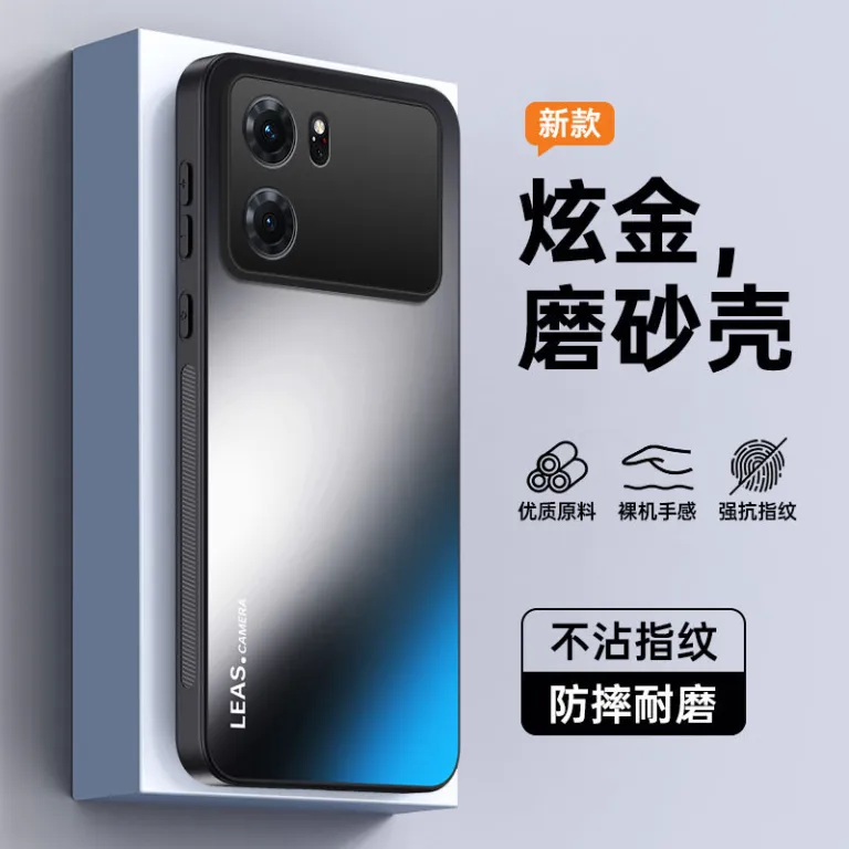قاب گوشی OPPOK10 K10Pro محافظ تمام‌دور ضد ضربه ساده مات ضد اثر انگشت و ضد لک با پایه نگهدارنده