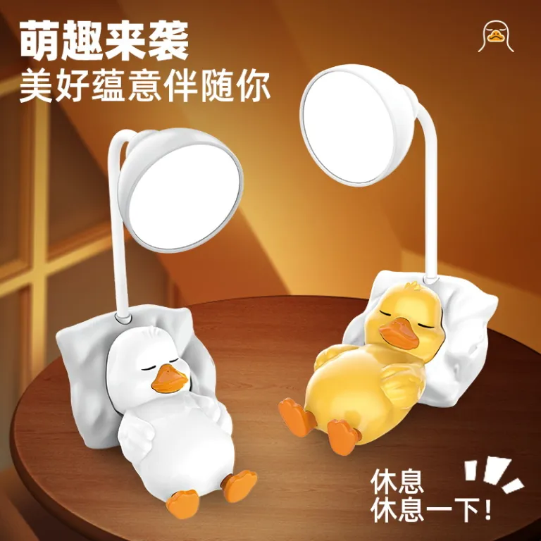 چراغ خواب همبرگری خلاقانه LED شارژی کنار تخت مخصوص کودکان با مدادتراش و محفظه، چراغ رومیزی هدیه