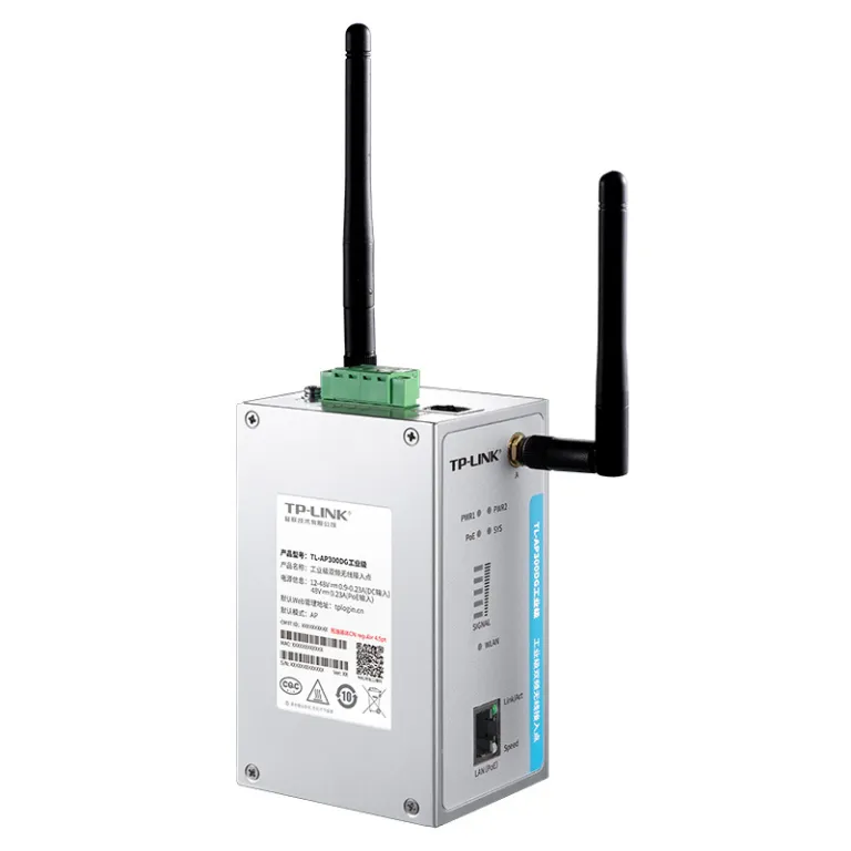 TP-LINK TL-AP300DG اکسس پوینت بی‌سیم صنعتی دو بانده گیگابیتی با تغذیه PoE و نصب ریل DIN