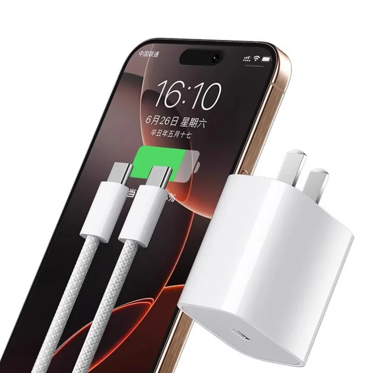 کابل شارژ بافته‌شده فست‌شارژ اورجینال مناسب 15/17 اپل iPhone16Pro