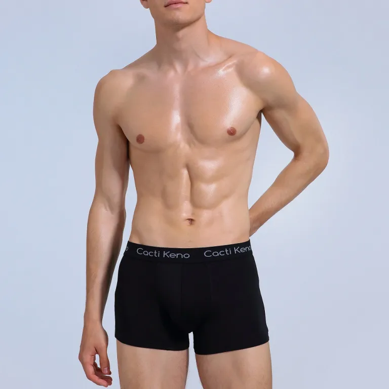 شورت مردانه نخی تنفس‌پذیر فاق متوسط مدل باکسر سایز بزرگ شلوارک چهارخانه جدید بسته‌بندی جعبه‌ای عمده کارخانه