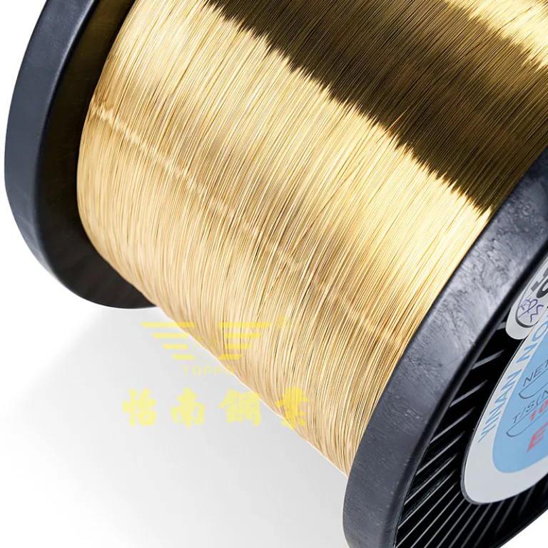 سیم برنجی مس یینان سیم برش آرام مخصوص EDM سیم الکترود برنجی برش 0.2mm سیم برنجی