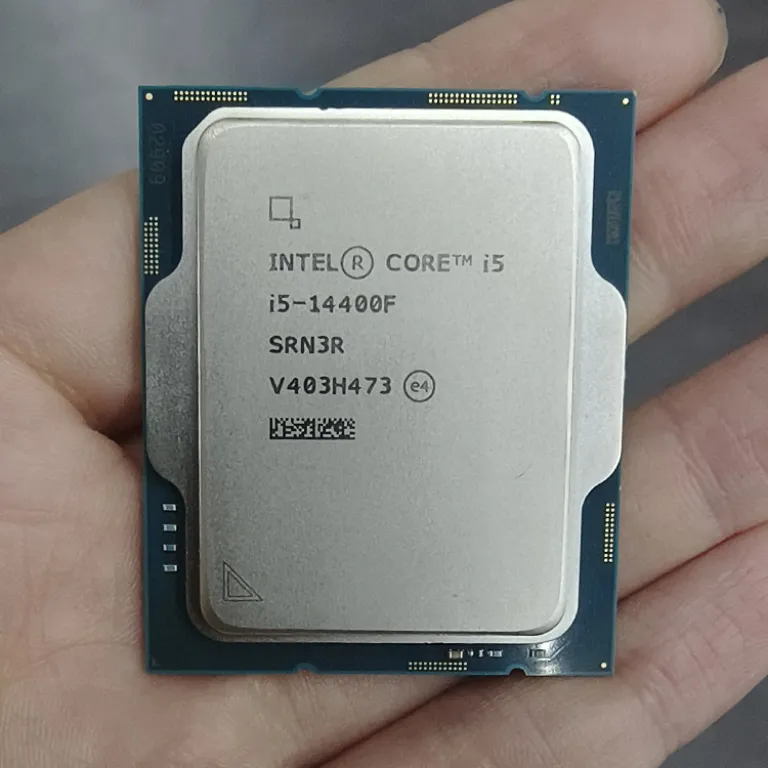 پردازنده Intel i5 14400F بدون گرافیک مجتمع، مناسب B760M ده هستهای، موجود