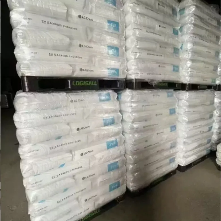 گرانول پلاستیکی EVA گرید چسب حرارتی با آنتی‌اکسیدان و ضد کلوخه از LG کره EA28400